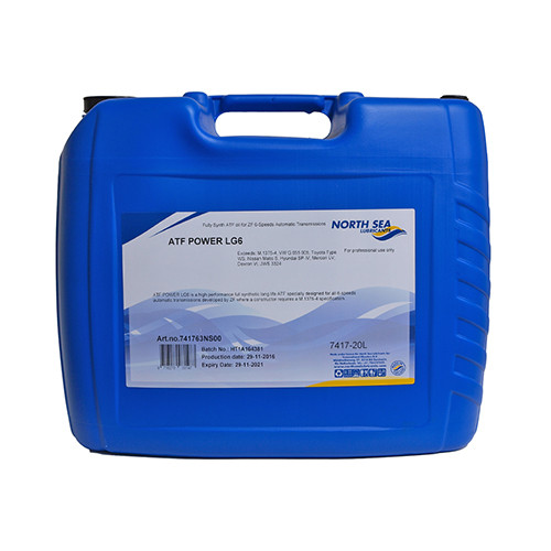 NORTHSEA ATF POWER LG6 20L 6단 무색